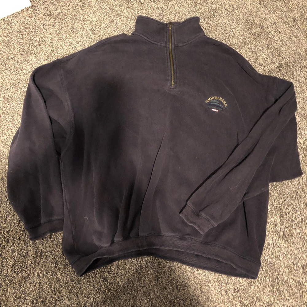 Tommy Bahama quarter zip sweatshirt